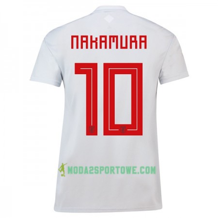 Koszulka Japonia Nakamura 10 Mistrzostwa Świata 2018 Wyjazdowe Stroje Piłkarskie